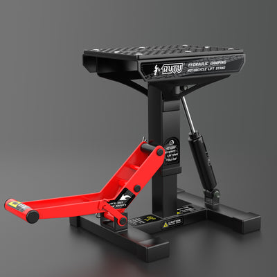 RUTU Hydraulic Motorcycle Lift Stand