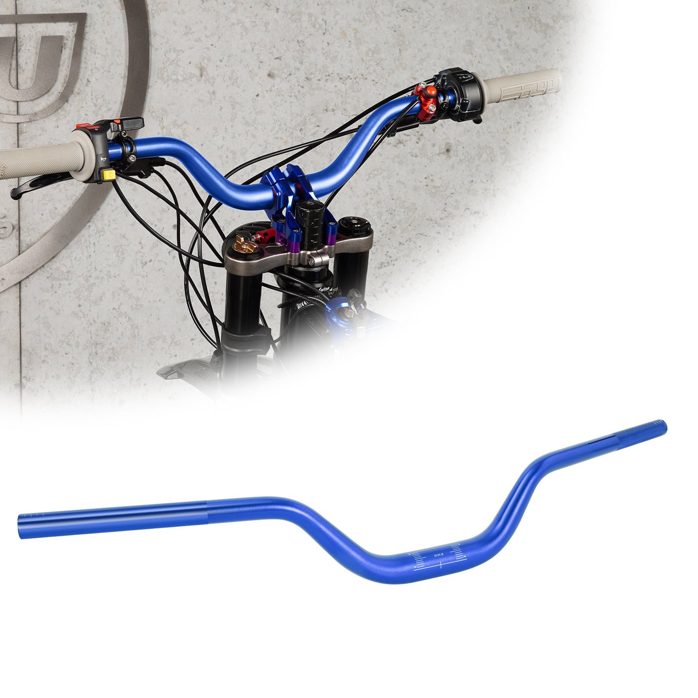 RUTU Handlebars for Surron LBX/Talaria/Talaria Sting/Segway X160 X260 electric dirt bike.