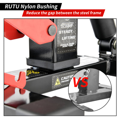 RUTU Hydraulic Motorcycle Lift Stand