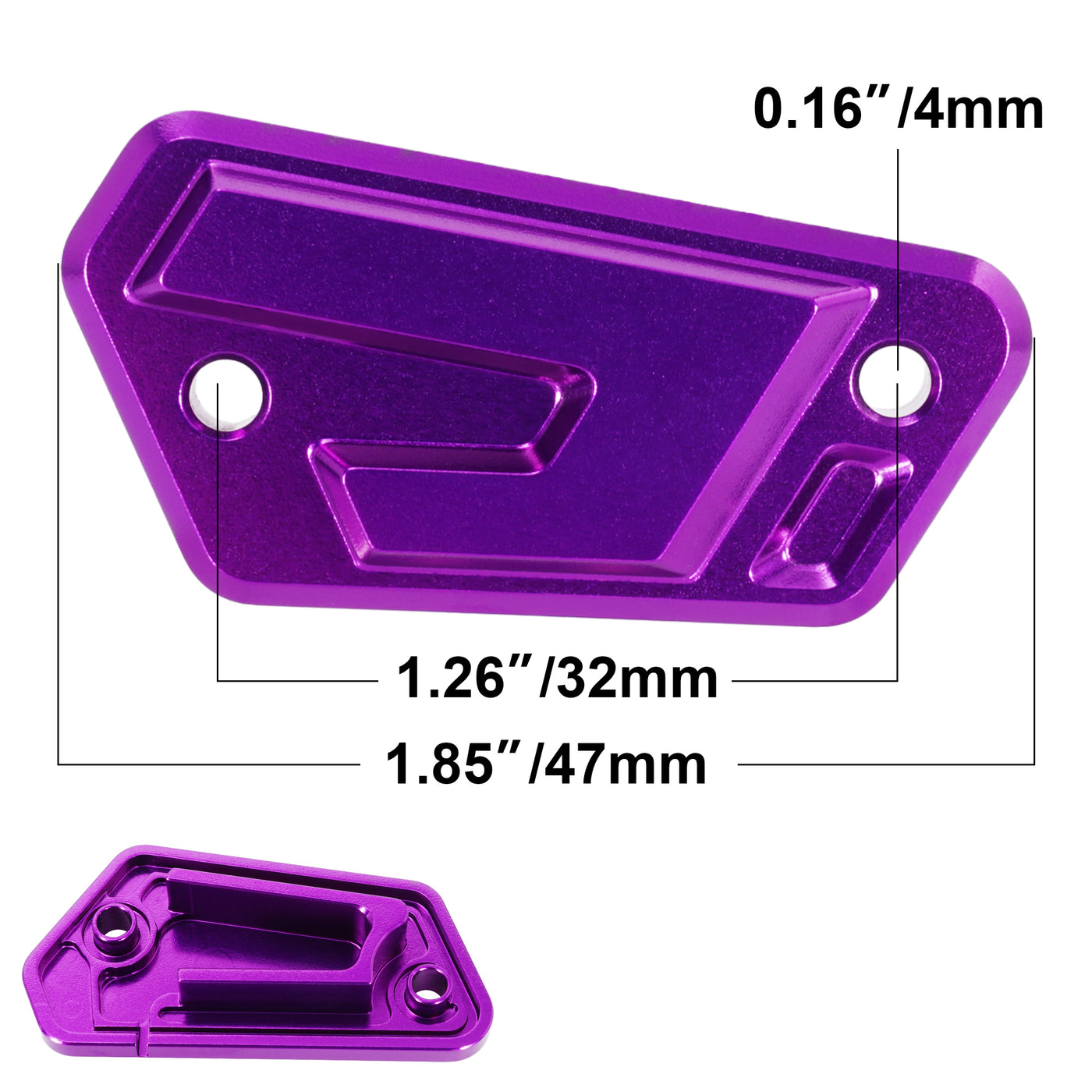 RUTU CNC Brake Fluid Reservoir Cover Cap For Surron X S Sur Ron Light Bee, Segway X160 X260