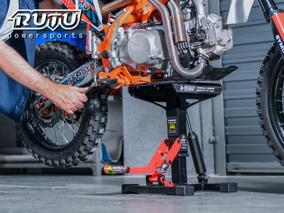 RUTU Hydraulic Motorcycle Lift Stand